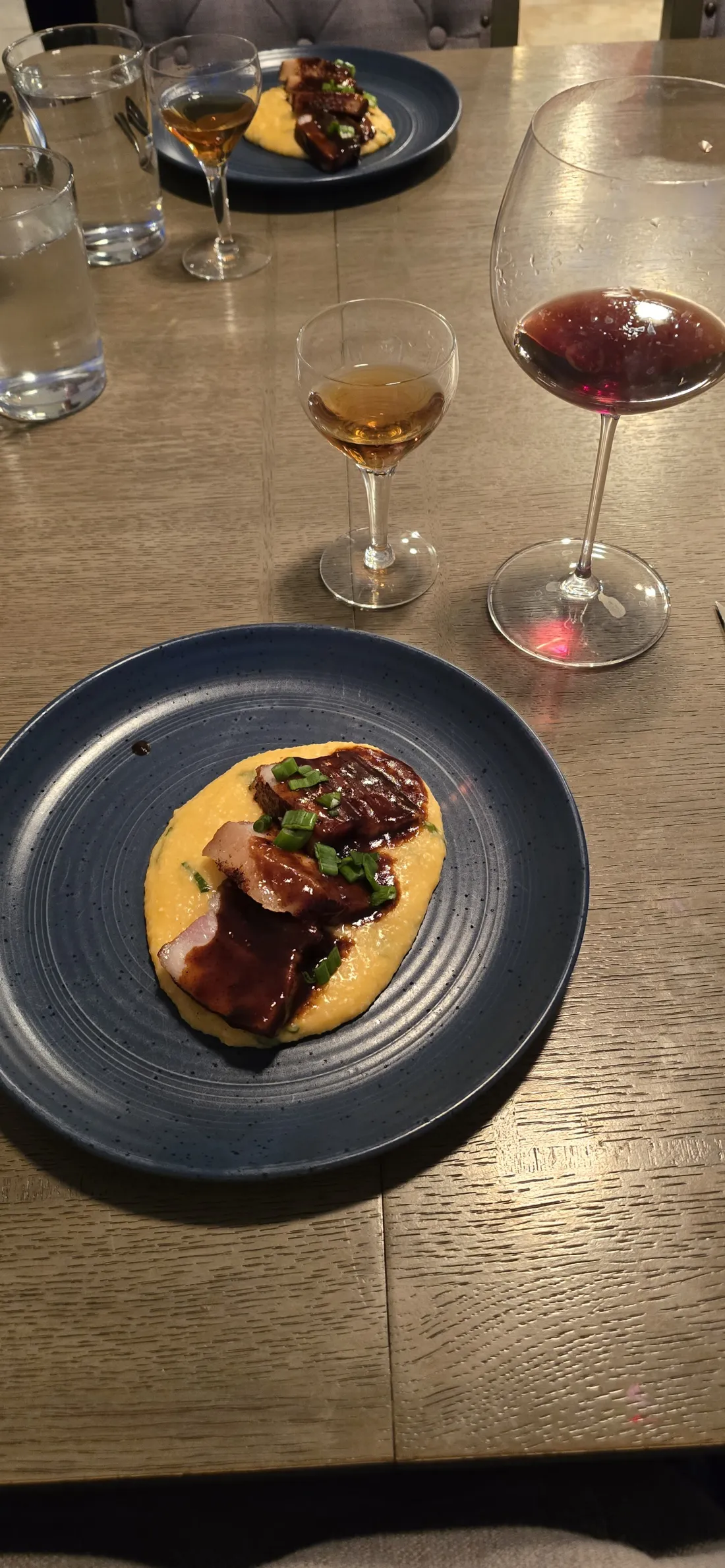 Duck Breast — Pictured with available wine pairings